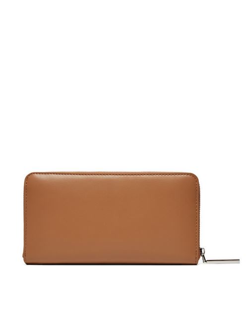 EMBOSSED LOGO ZIP LG WALLET CALVIN KLEIN | K60K612439/GDB